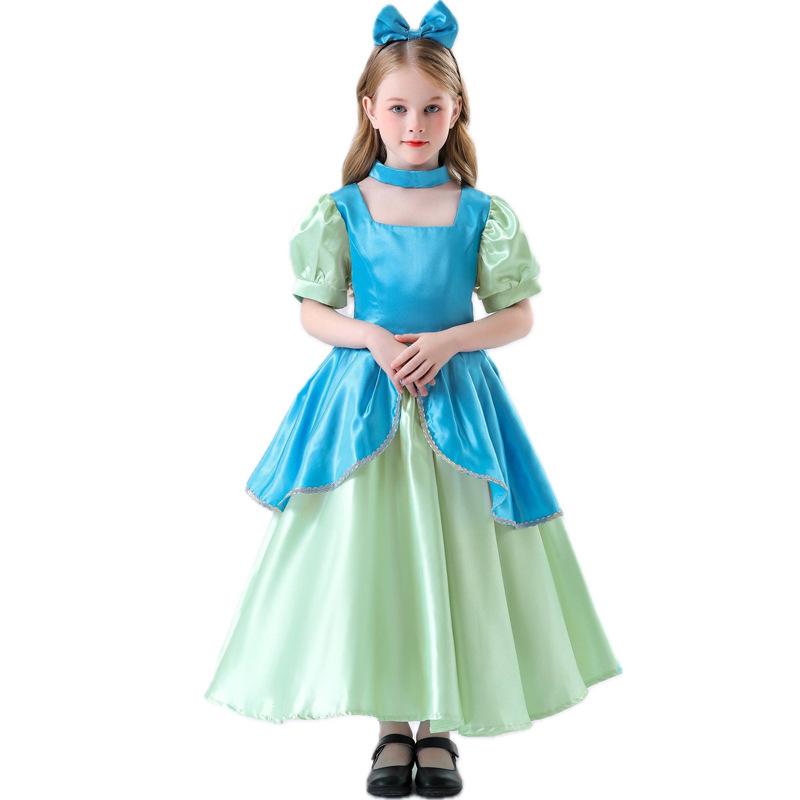 Cosplay Children's Day, Cinderella cos costumes, Cinderella, stage costumes, performance costumes, mermaid princess dresses