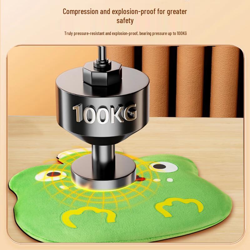 Plüsch-Wärmflasche