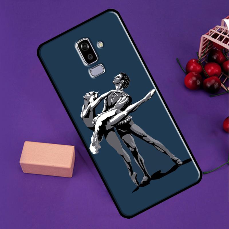 Swan Dance Ballet For Samsung Galaxy M06 M31 M11 M13 M53 M12 M32 M52 M35 M55 M15 M14 M34 M54 M16 M36 M56 Case