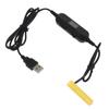 1.2M USB to 1.5V-12V LR03 AAA Battery Eliminator for Clock Remote Thermometer Hygrometer Calculator Electric Toy LED