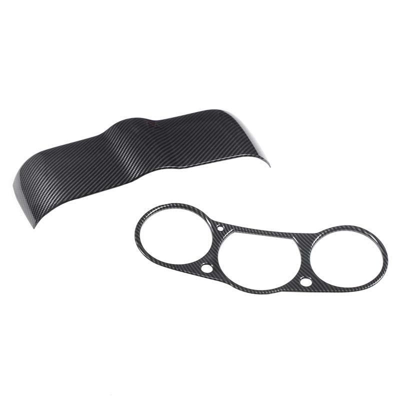 For Nissan 350Z 2003-2006 ABS Carbon Fiber Car Dashboard Tachometer Panel Decorative Cover Sticker Car Interior Accessories