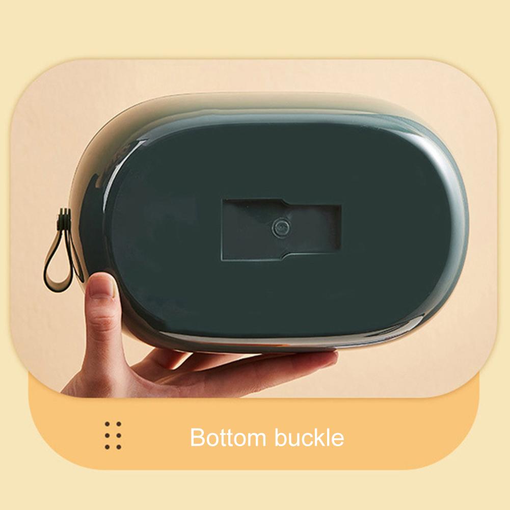 Dining Room Accessory Pull-Design Tissue Dispenser Flexible Use Easy Access Tissue Box Quick Paper Replacement