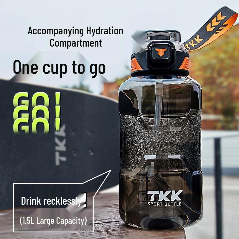 TKK-1021 1500ml Large Capacity Water Bottle 1.5L