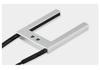 U-groove Through-beam Fiber Optic Sensor for Label Positioning with U-shaped Grating Probe