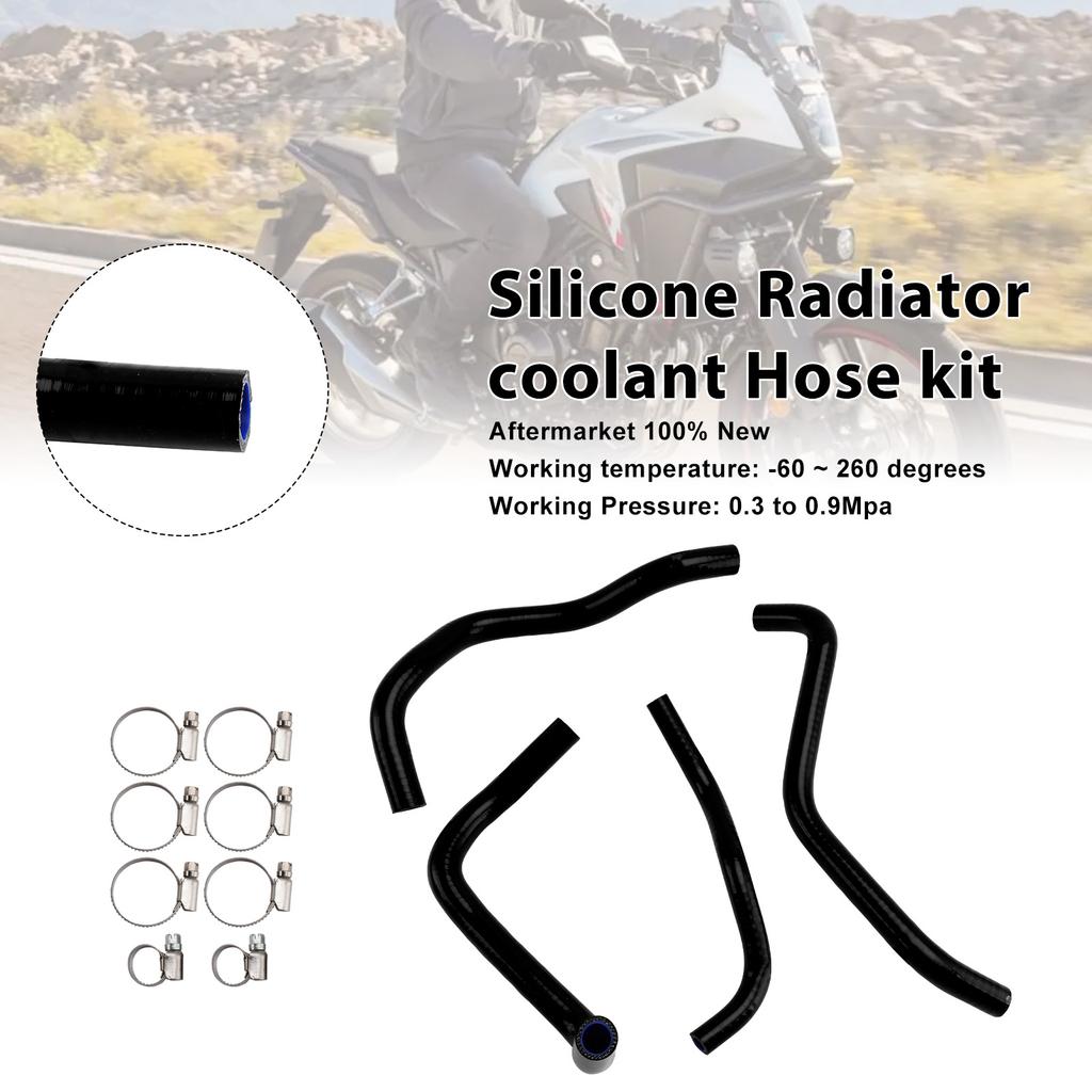 Silicone Radiator coolant Hose For Honda NX400 NX500 CB500 CB500F/X/R