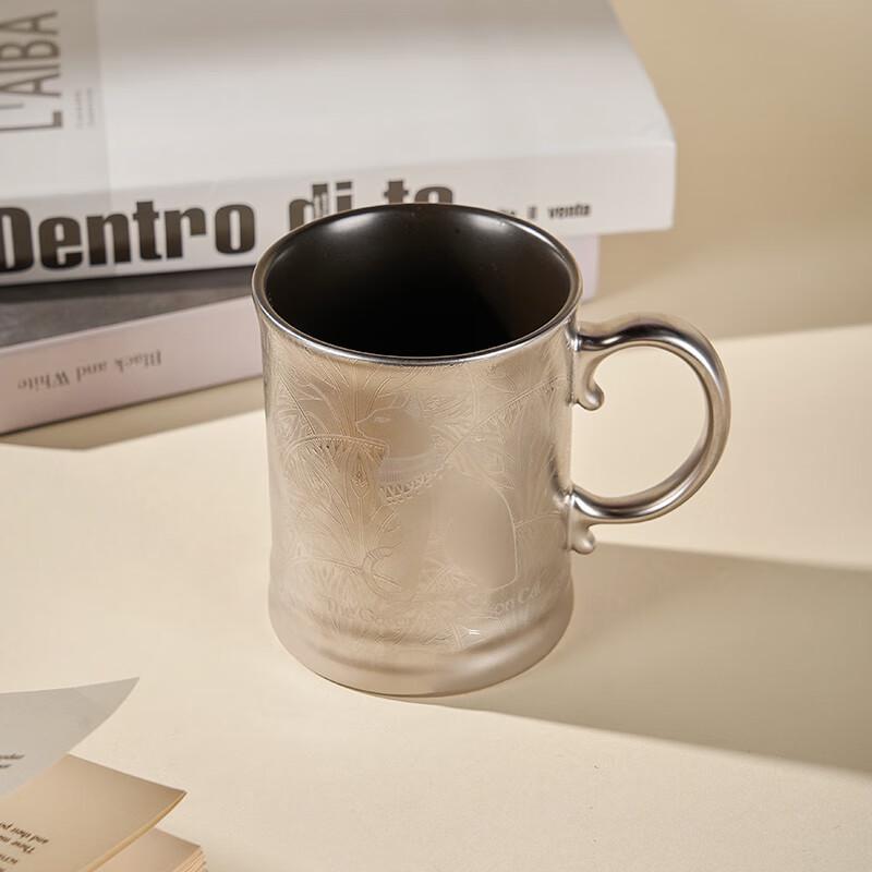 Gongli Daying Cat Shadow Ceramic Mug