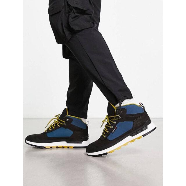 

Черные/синие ботинки Timberland Field Trekker Mid