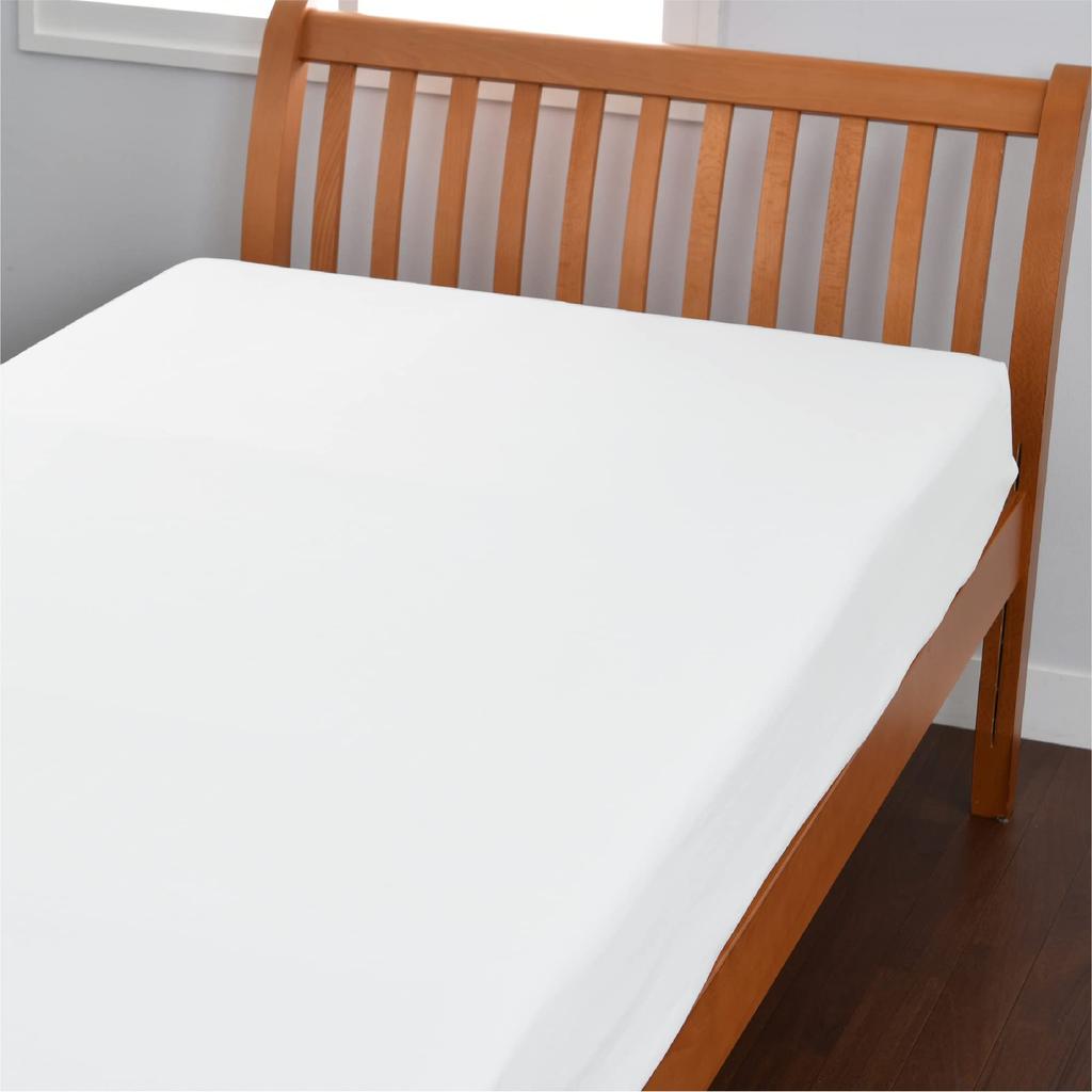 Nishikawa Flat Sheet Single Washable Cotton Broadcloth Plain Beaute BE3601 White PK03401005 [Nishikawa] Skin-friendly 100%
