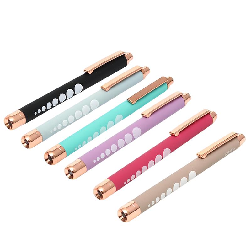 Mini Medical Pen Light Portable LED Flashlight Mini Torch White Yellow Light For Doctor Nurse Diagnosis Measurements Penlight