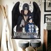 Naruto Wall Tapestry Aesthetic Wall Hanging Printed Fabric Blanket Decorative Tapestries For Bedroom Living Room Home Decor