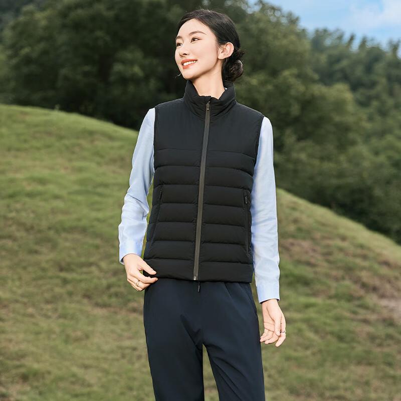 Unisex Stand-Collar Duck Down Vest