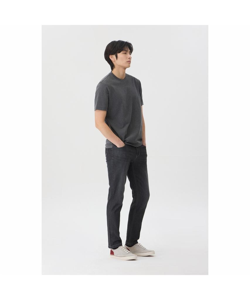 BRENTWOOD Sorona Pigdyed Round Neck T-Shirt Brtam26461Gyx