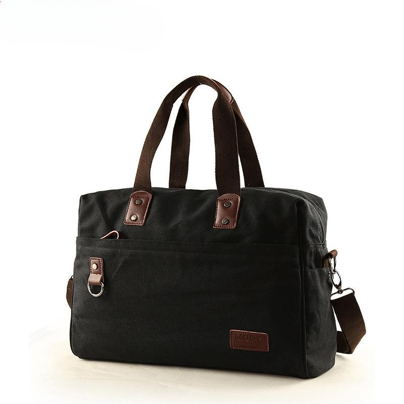 

Single-shoulder Crossbody Bag for Men, Trendy and Retro Canvas, Hand-held Zipper He is a size 14. чёрный