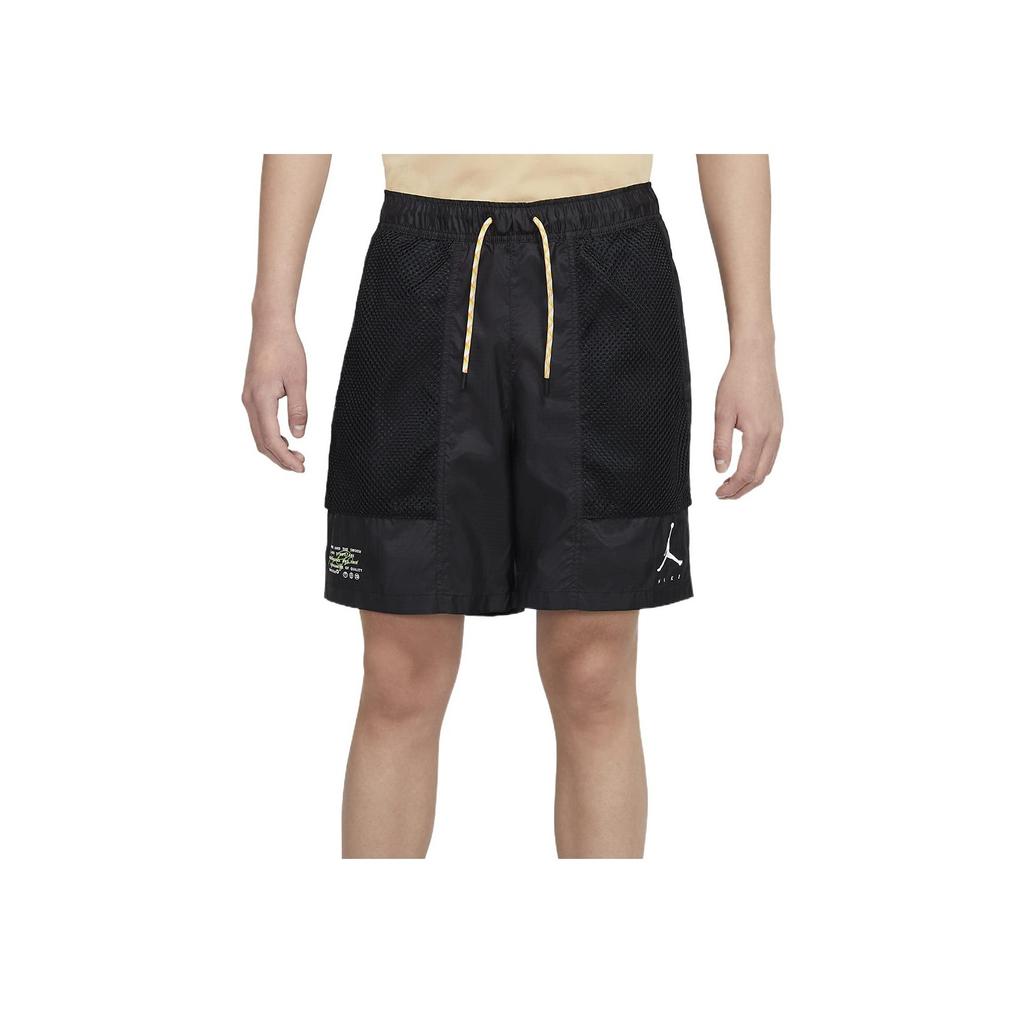 Jordan Jumpman Statement Woven Drawstring Shorts Men Bottoms Black DM1407-010