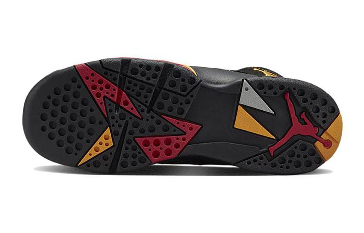 Kids' Sneakers Jordan 7 Retro Citrus (2022) (GS) Black/Citrus-Varsity Red