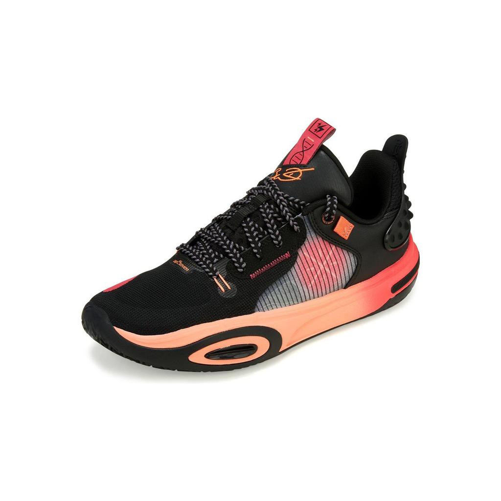 Li Ning All City 11 Youth Sports Comfortable Non-Slip Shock Absorbing Wear-Resistant Low-Top Basketball Shoes Kids Basketball Shoes YKBT018-1