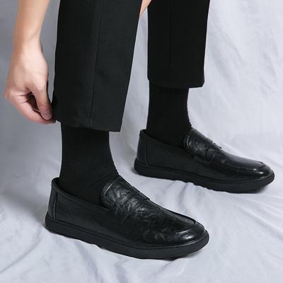 Męskie Buty wsuwane Outdoorowe Modne Męskie Buty Codzienne wysokiej Jakości Skóra Klasyczne Męskie Mokasyny Biznesowe Męskie Mokasyny