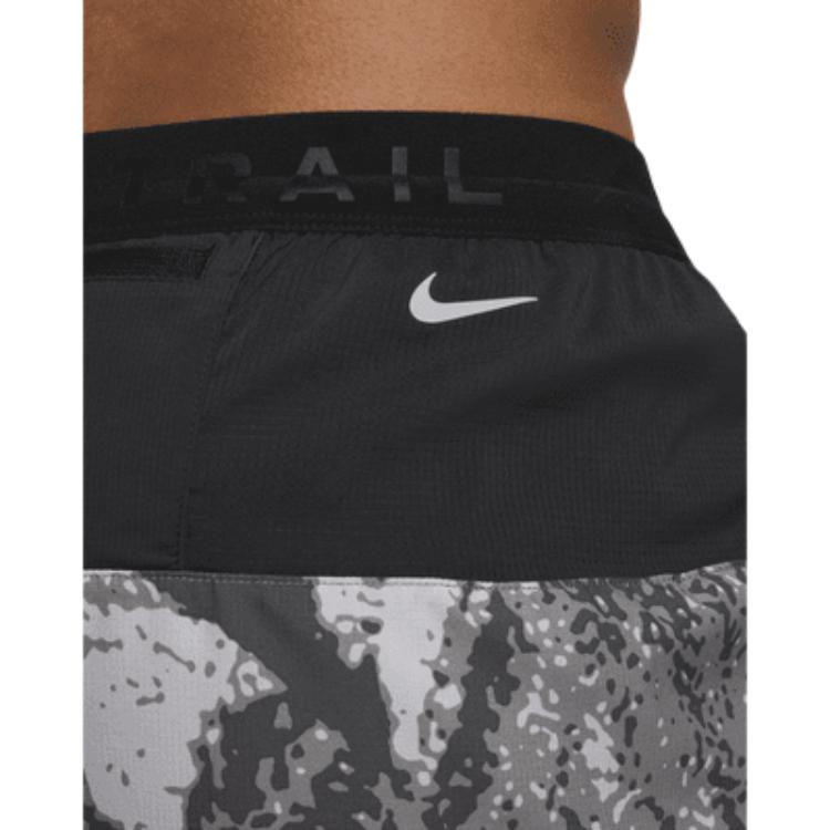 Nike Printed Mid-Rise Fitted Casual Shorts Men shorts Gray FV9949-010