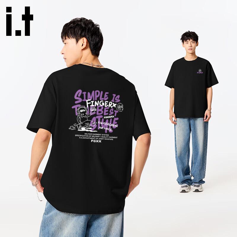 

Fingercroxx Men s Retro Loose Fit Cotton T-Shirt 2XL