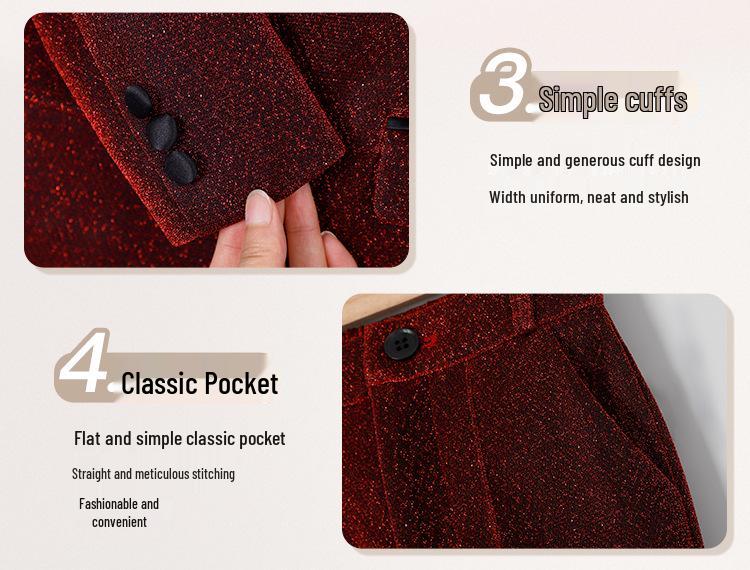 Chlapecký formální oblek v britském stylu pro družbu a klavírní vystoupení