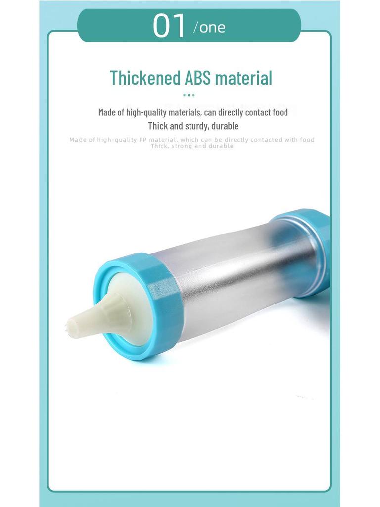 Cookie Decorating Set: Gun, Molds, Nozzles, Melting Tools, DIY Icing for Perfect Bakes