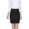 Professional Slimming Black Midi Bodycon Skirt - Business & Commuting Plus Size Spring/Summer