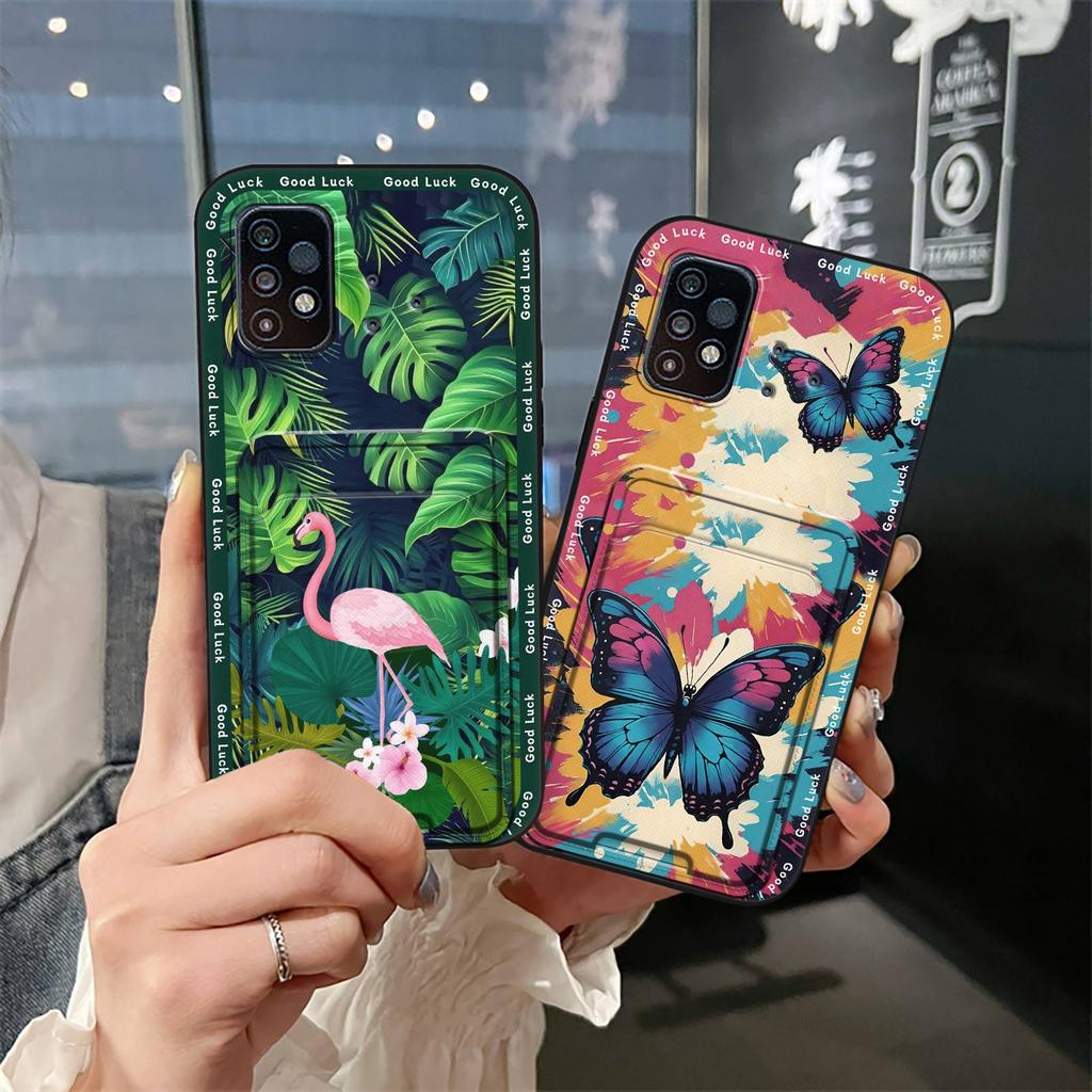 Full Wrap Fashion Design Phone Case For UMIDIGI Bison GT2/GT2 Pro Waterproof Protective Soft Case Card Slot TPU Cartoon