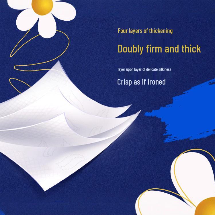 Wang Yibo Recommended Tempo Mini Series 4-Ply Facial Tissues, 80 Sheets