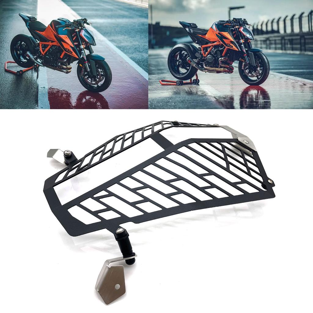 Motorcycle Headlight Grille Retro Motorcycle Side Mount Head Lamp Cover For 1290 Super Adventure S/R 2017-2020
