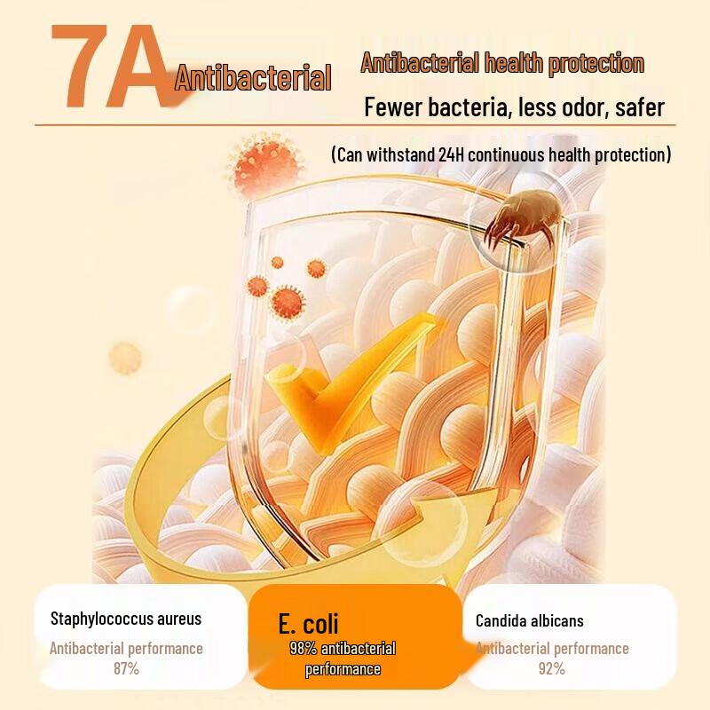 LANGSHA Women's Cotton Antibacterial Briefs (4-Pack)