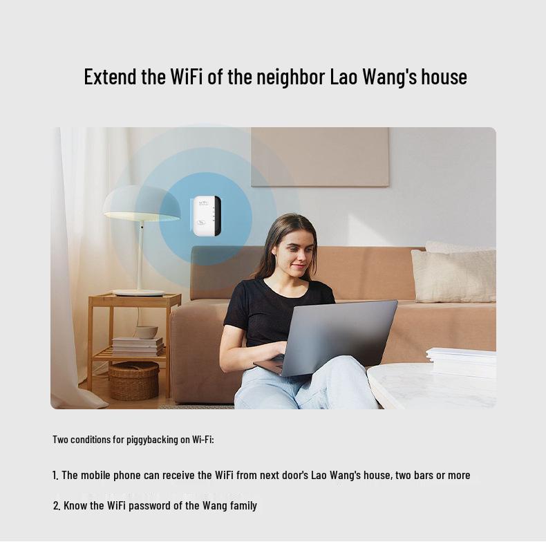 Little Mantou WiFi Signal Booster & Network Extender