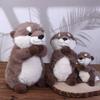 Cute Lazy Otter Animal Plush Toy Sleeping Doll Children's Birthday Gift Pillow Otter Animal Plush Toy