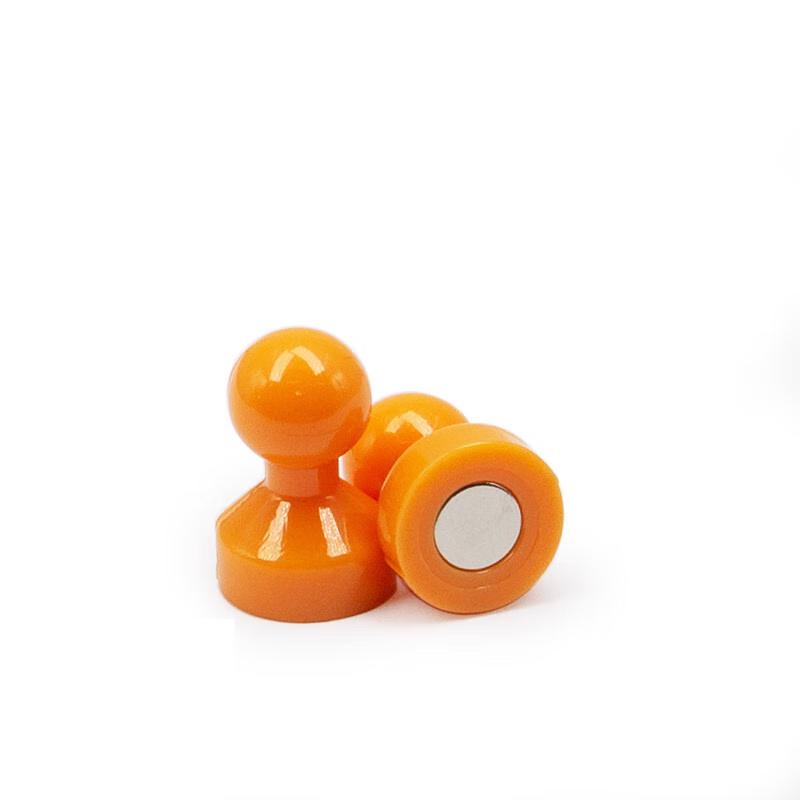 Ju Jie Strong Orange Magnetic Pushpins