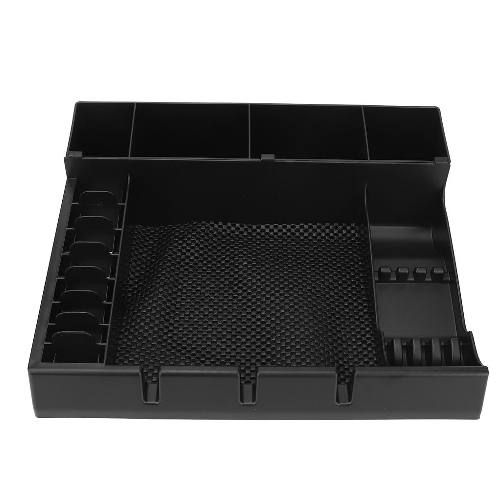 Shaving Supply Organizer Compartmentalized Anti Slip Large Capacity Storage Box for Bathroom