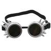 Steampunk helmet with goggles, retro glasses, outdoor sports gothic decoration, windproof protective eyewear, sunglasses