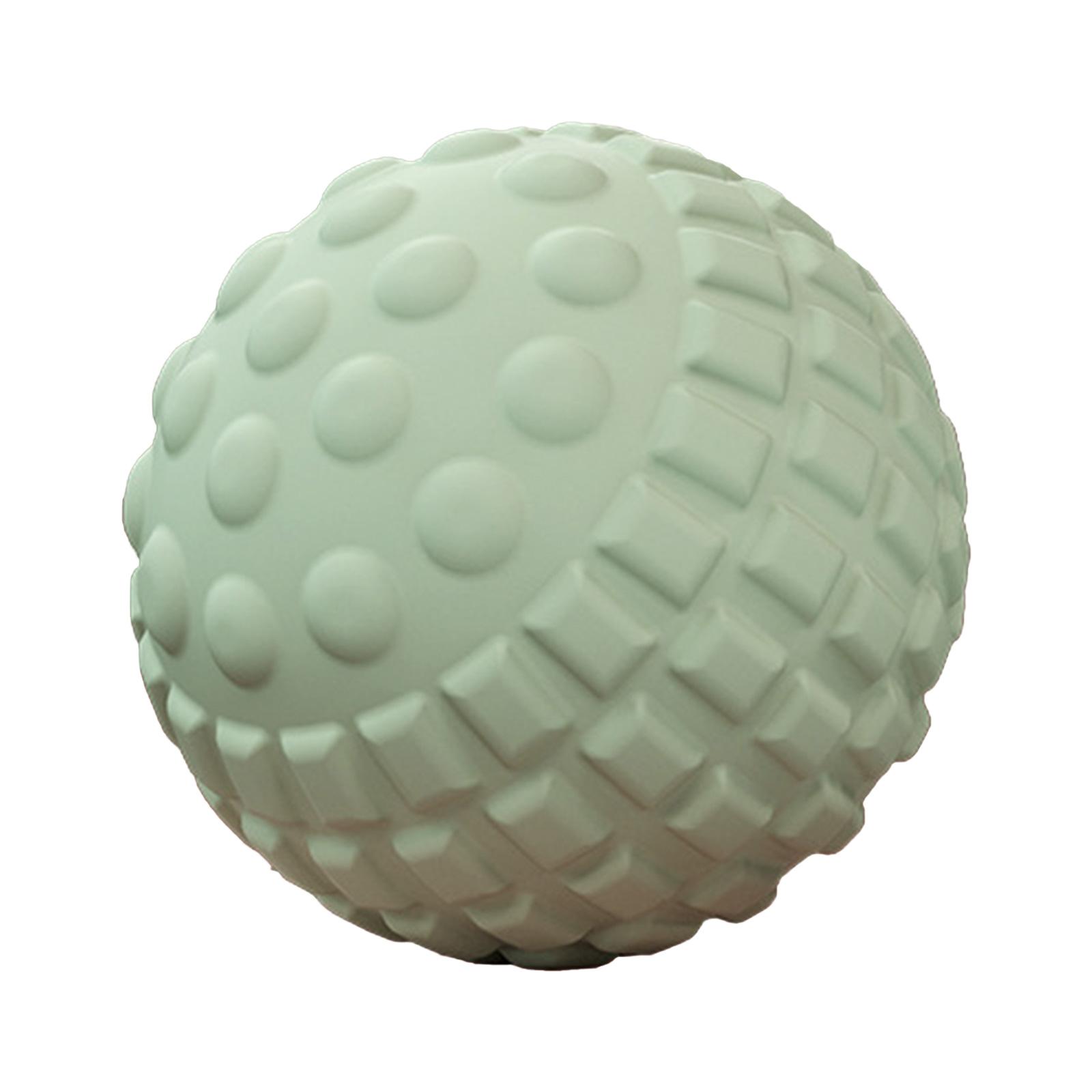 

Массажные мячи для лакросса, массажер для расслабления мышц, ручные плавающие фасциальные шарики для массажа рук, спины и ног зелёный