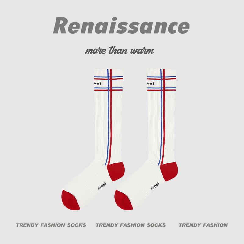 Renaissance Women's Summer Thin Compression Sports Socks for Yoga, Running, Hiking, Jump Rope, Fitness