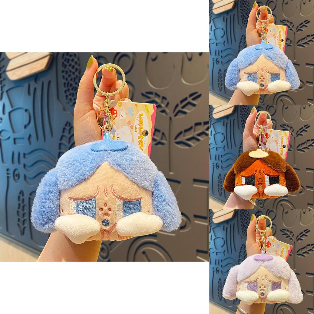 Cute Plush Cartoon Keychain Adorable Couple Backpack Accessories For Girls