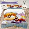 Rayman Pattern Bedding Uilt Set Uilt Cover Pillowcase Home Decoration Birthday Gift (1 * Duvet Cover + 2 * Pillowcase Without Core)129