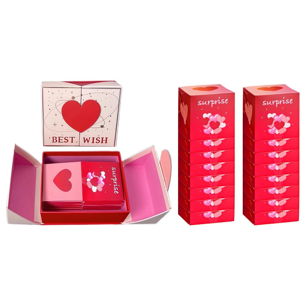 Reusable Birthday Surprise Gift Box With Coin Storage Box, Suitable For Various Events And Travel, Portable Celebration Gift Box.