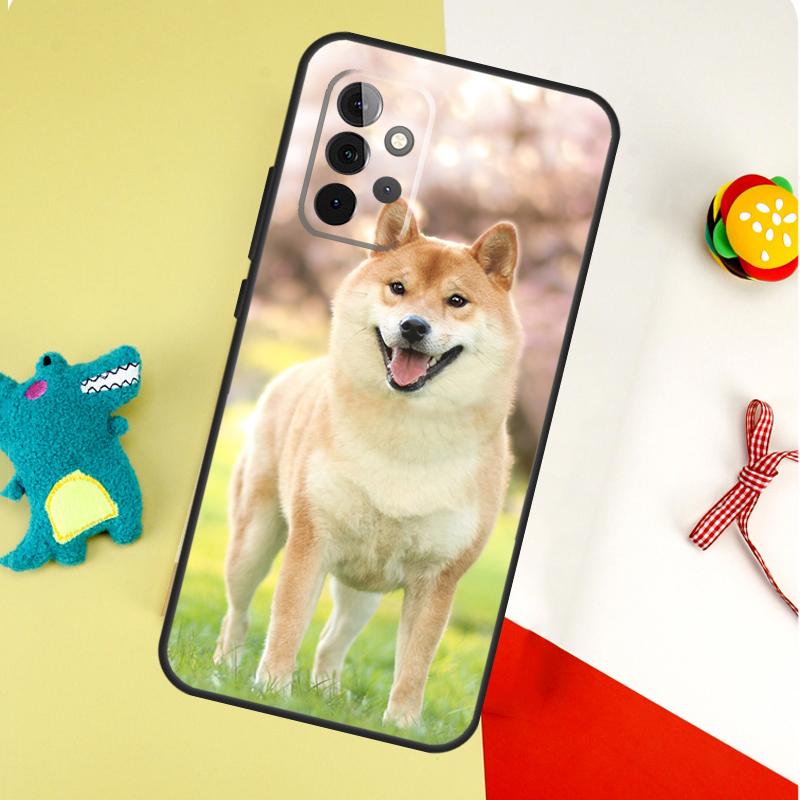 Animal Shiba Inu Dog For Samsung Galaxy A54 A34 A14 A55 A35 A15 A53 A33 A13 A05 A06 A16 A22 A32 A52 Phone Case