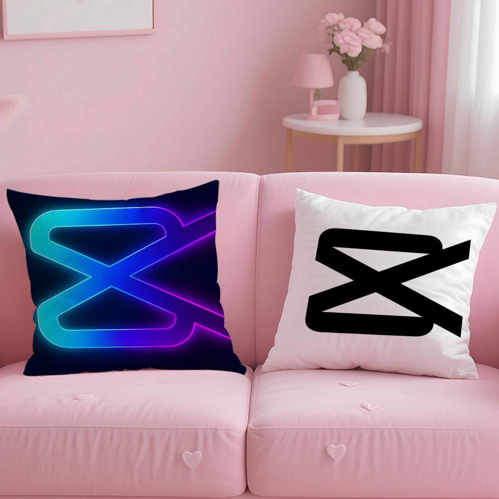 Fashion Ccapcutful Cushion Cover Comfortable Reversible Pillow Cover Ideal for Car Sofa Bedroom Beyond
