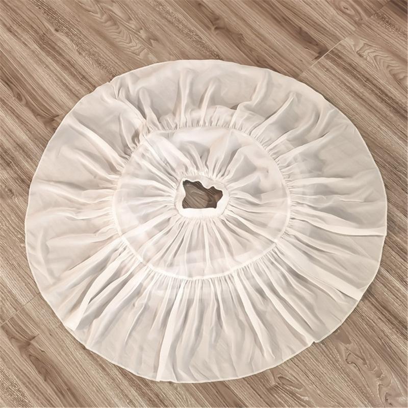 Sottogonna Crinolina Stile Principessa per Bambina Struttura con Cerchi in Acciaio Lunghezza 45 cm Sottoveste in Poliestere per Costumi Occasioni Speciali