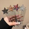 Rhinestone Invisible Extra Hair Holder Star Fixed Combs Cute U Shape Hair Styling Comb  Lady