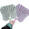 Summer Plastic Portable Fan  Chinese Hand Cranked Fan Cool Breeze Performance Dance Party Pography Props Fan