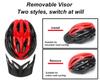 New CPSC CE ASTM  Removable Visor Bicycle Road Mtb Sports Safety Bicycle Helmet Mountain Bike Helmet for Adult Helmet