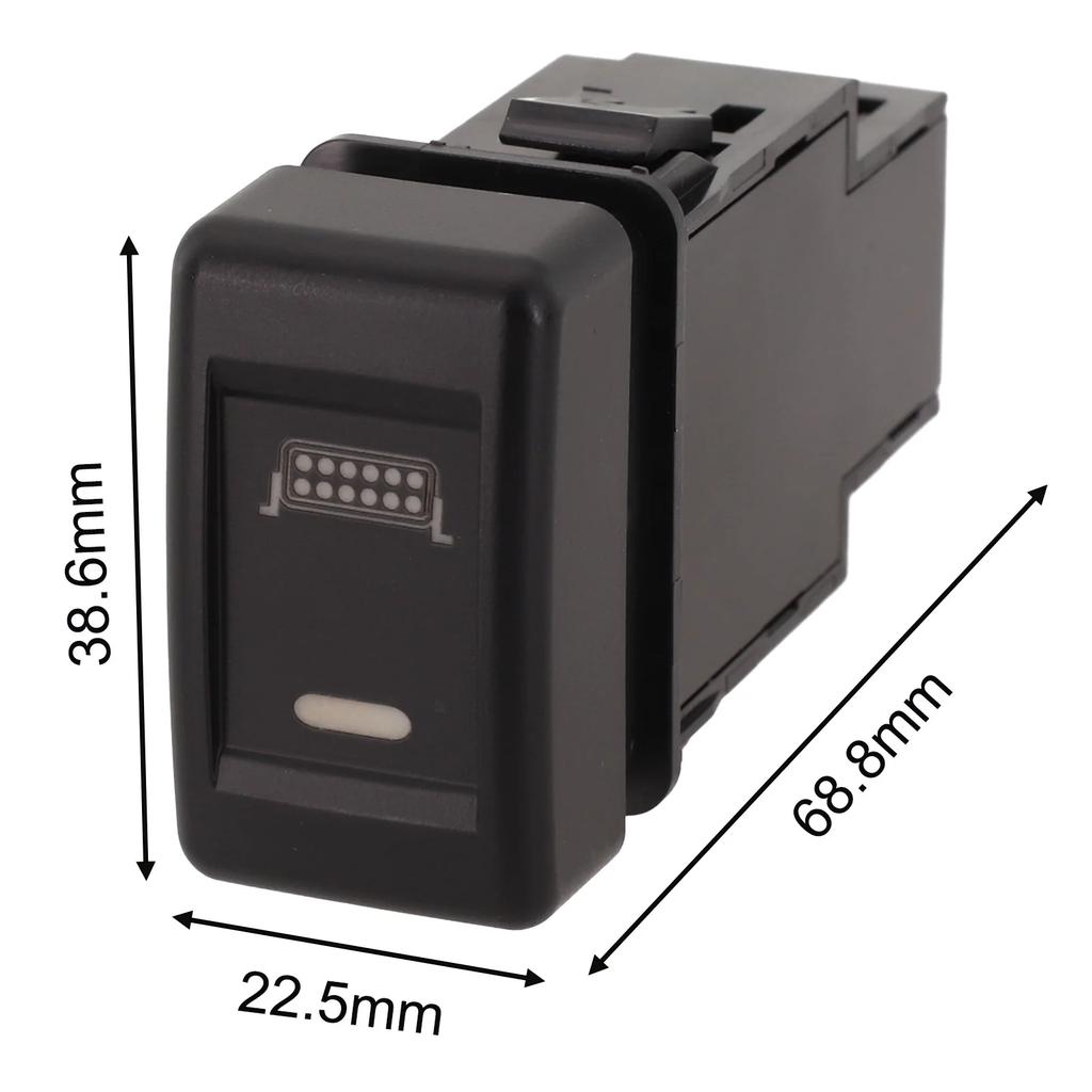 Fit For Isuzu MU-X 2012-2020 LED Lightbar Switch For Isuzu Amber Green Comes With Connector Wire Kit Direct Replacement