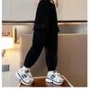 Girls' Loose Corduroy Overalls - Spring/Autumn Japanese Style Lazy Trousers