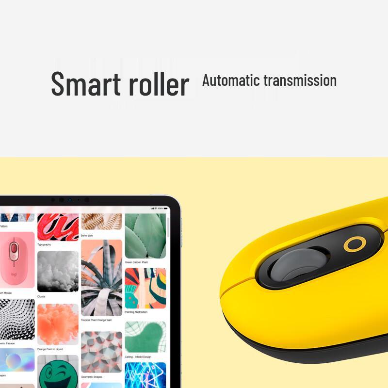 Logitech POP MOUSE Kabellose Bluetooth Office-Maus