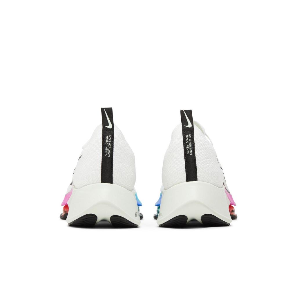 Nike Air Zoom Tempo Next% Flyknit 'White Hyper Violet' (Unisex) White / Black / Hyper Violet / Flash Crimson / Spruce Aura Running Shoes CI9923 100